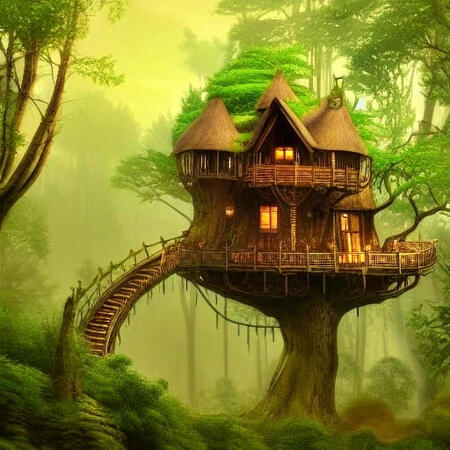 Unique Homes Tree House